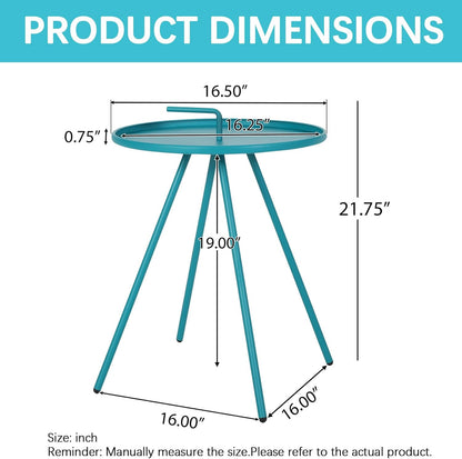 Outdoor Table Small Patio Side Table