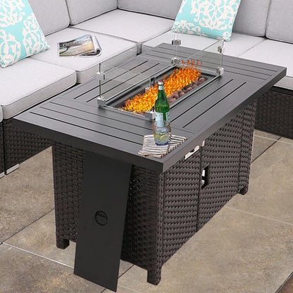 Outdoor Fire Pit for Garden Patio (Table)