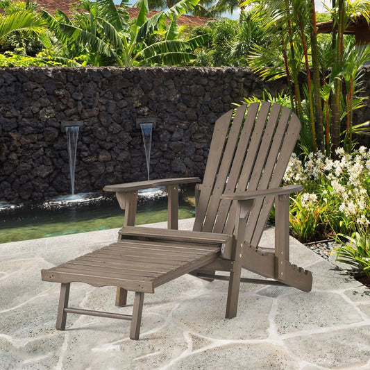 Outdoor Reclining Adirondack Chair