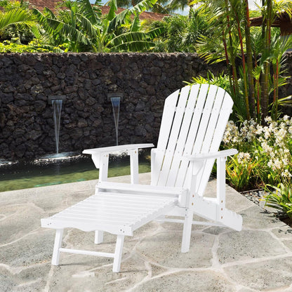 Outdoor Reclining Adirondack Chair