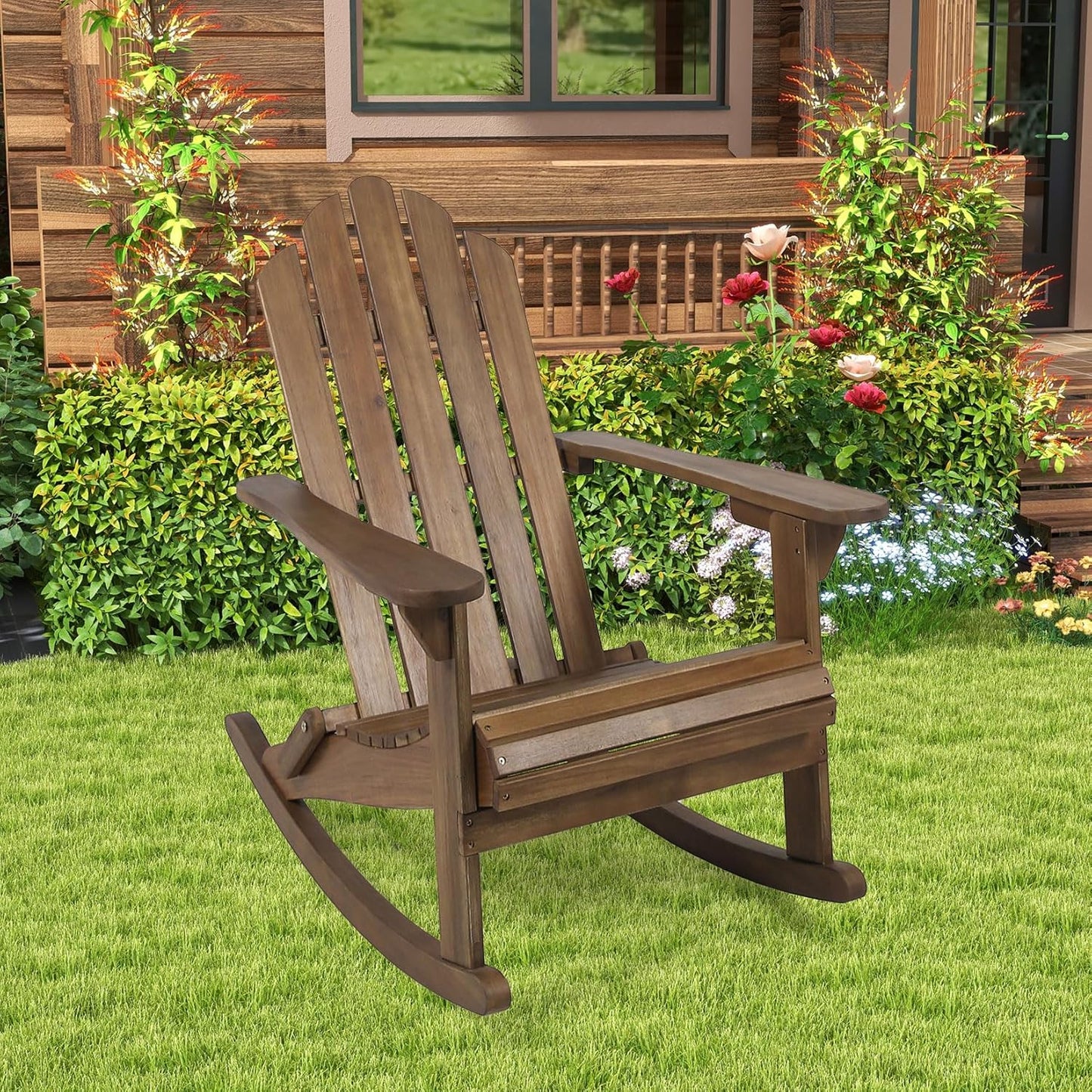 Outdoor Adirondack Rocking Chair